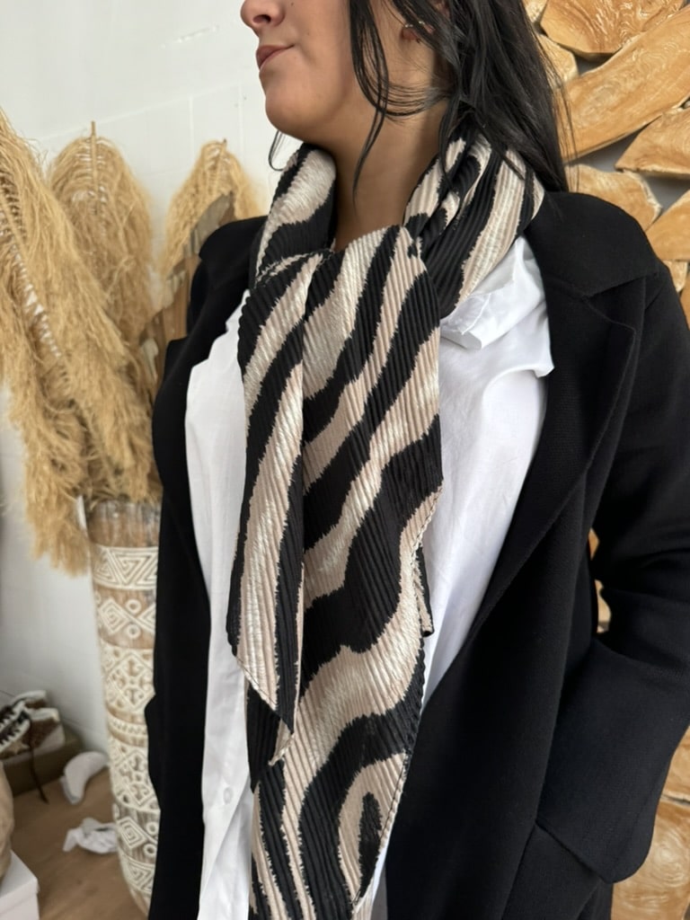 Foulard Zebra - Taille unique